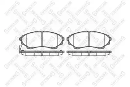 Комплект тормозных колодок, дисковый тормоз STELLOX купить